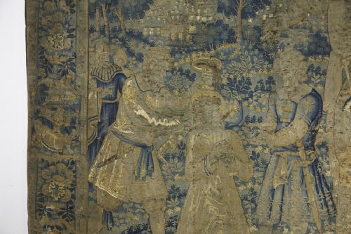 LARGE 16TH CENTURY FLEMISH TAPESTRY - ADDITIONAL PHOTO 2