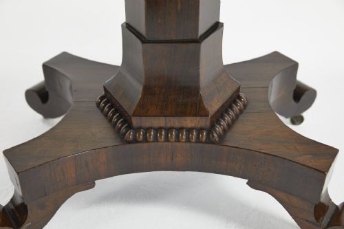 PAIR OF ENGLISH REGENCY ROSEWOOD CARD TABLES - ADDITIONAL PHOTO 1