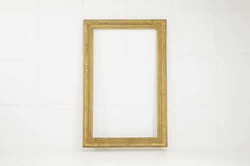 large french 19th century gilt mirror frame - CATEGORY: ANTIQUE MIRRORS - DATED 19TH CENTURY