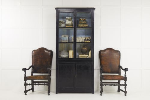 FRENCH 19TH CENTURY EBONISED CABINET - ADDITIONAL PHOTO 4