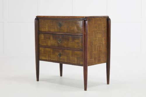 1930S FRENCH PARQUETRY COMMODE - ADDITIONAL PHOTO 2