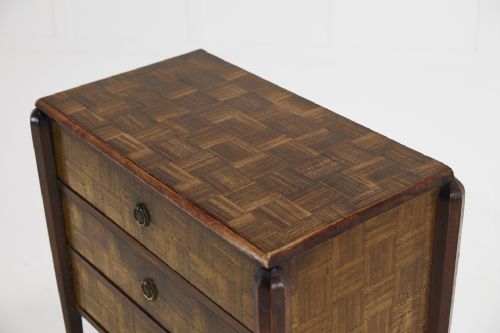 1930S FRENCH PARQUETRY COMMODE - ADDITIONAL PHOTO 3