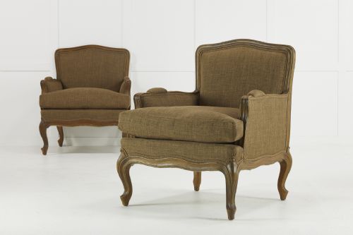 pair of french 1930s beech armchairs - CATEGORY: ANTIQUE CHAIRS - DATED 1930