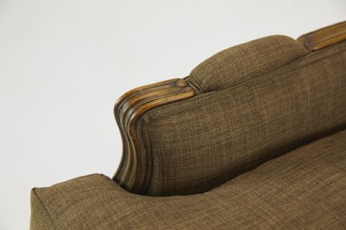 PAIR OF FRENCH 1930S BEECH ARMCHAIRS - ADDITIONAL PHOTO 1