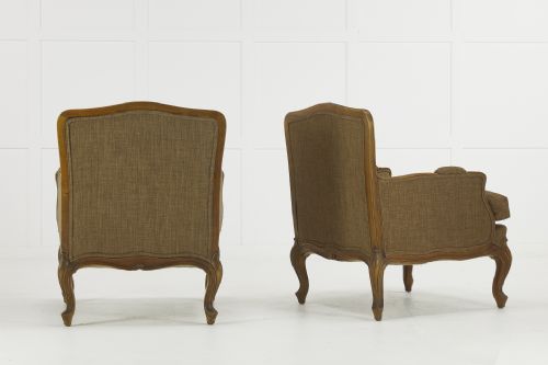 PAIR OF FRENCH 1930S BEECH ARMCHAIRS - ADDITIONAL PHOTO 2