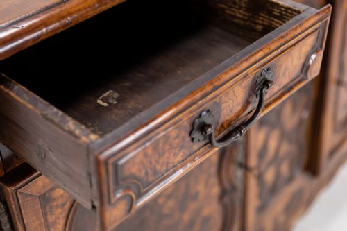 18TH CENTURY FRENCH FRUITWOOD AND BURR ASH BUFFET - ADDITIONAL PHOTO 5