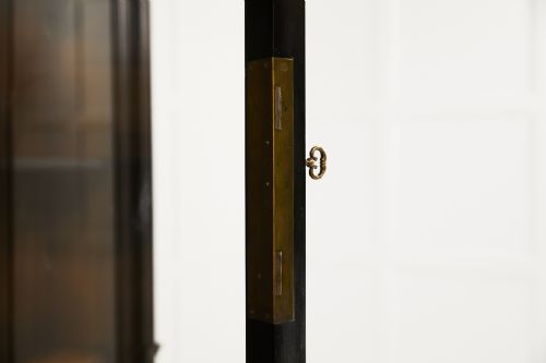 19TH CENTURY FRENCH EBONISED AND EBONY VENEER BOOKCASE - ADDITIONAL PHOTO 3