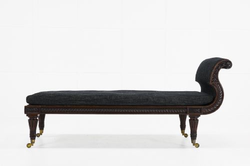 EARLY 19TH CENTURY FRENCH MAHOGANY DAYBED - ADDITIONAL PHOTO 1