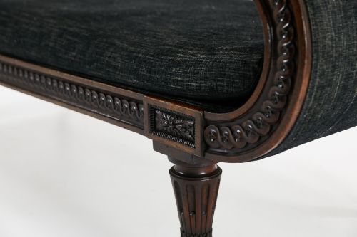 EARLY 19TH CENTURY FRENCH MAHOGANY DAYBED - ADDITIONAL PHOTO 2