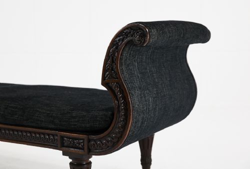 EARLY 19TH CENTURY FRENCH MAHOGANY DAYBED - ADDITIONAL PHOTO 3