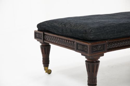 EARLY 19TH CENTURY FRENCH MAHOGANY DAYBED - ADDITIONAL PHOTO 5