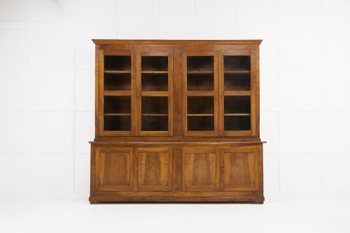 19TH CENTURY FRENCH WALNUT BOOKCASE - ADDITIONAL PHOTO 1