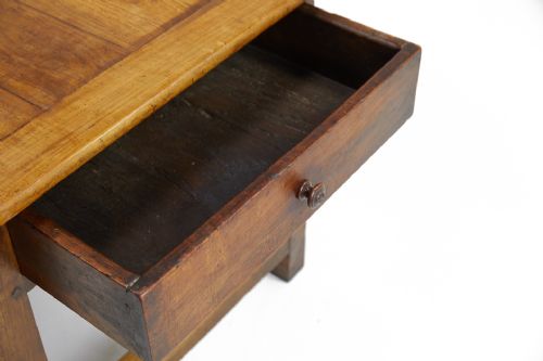 LATE 18TH CENTURY LARGE FRENCH CHERRYWOOD FARMHOUSE TABLE - ADDITIONAL PHOTO 5