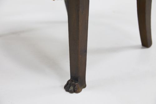 EARLY 19TH CENTURY BEECH CARVED ARMCHAIR - ADDITIONAL PHOTO 7