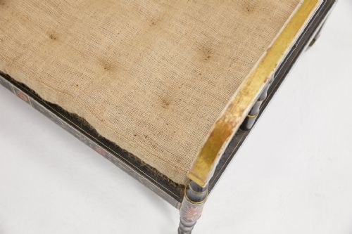 GRANDE SCALE EARLY 19TH CENTURY ENGLISH REGENCY CANED SOFA - ADDITIONAL PHOTO 3