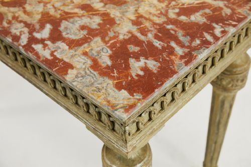 18TH CENTURY SILVER GILT ITALIAN CONSOLE - ADDITIONAL PHOTO 2