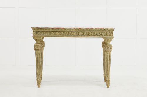 18TH CENTURY SILVER GILT ITALIAN CONSOLE - ADDITIONAL PHOTO 3