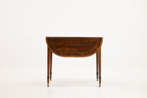 GEORGIAN 18TH CENTURY MAHOGANY PEMBROKE TABLE - ADDITIONAL PHOTO 1