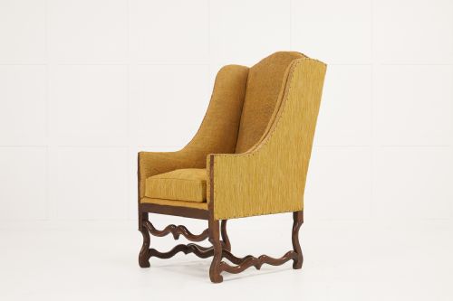 french 19th century os de mouton armchair - CATEGORY: ANTIQUE CHAIRS - DATED 19TH CENTURY