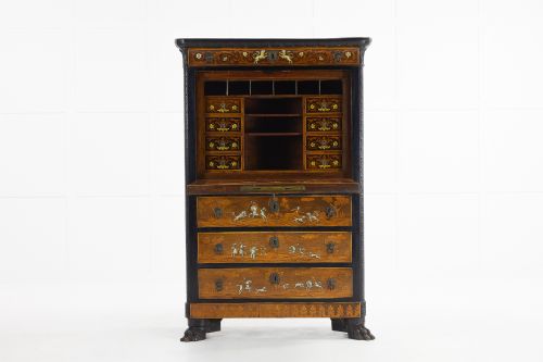 18TH CENTURY ITALIAN INLAID AND MARQUETRY CABINET - ADDITIONAL PHOTO 5