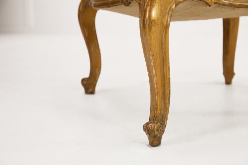 PAIR OF 19TH CENTURY ITALIAN GILT ARMCHAIRS - ADDITIONAL PHOTO 5