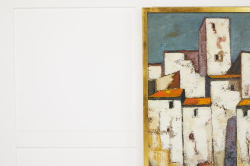 1960S FRENCH OIL PAINTING - ADDITIONAL PHOTO 2