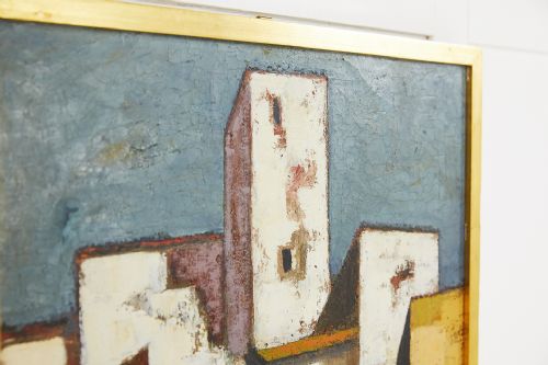 1960S FRENCH OIL PAINTING - ADDITIONAL PHOTO 3