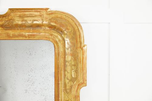 19TH CENTURY ITALIAN GILT MIRROR - ADDITIONAL PHOTO 1