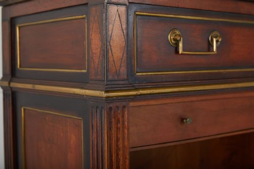 LATE 18TH CENTURY FRENCH CHERRYWOOD SECRTAIRE ABATTANT - ADDITIONAL PHOTO 2