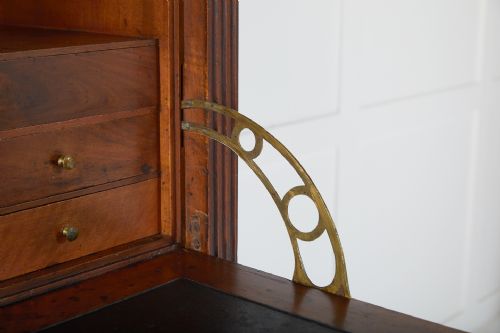 LATE 18TH CENTURY FRENCH CHERRYWOOD SECRTAIRE ABATTANT - ADDITIONAL PHOTO 4