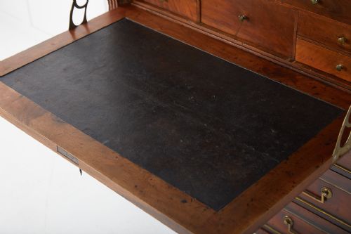 LATE 18TH CENTURY FRENCH CHERRYWOOD SECRTAIRE ABATTANT - ADDITIONAL PHOTO 5