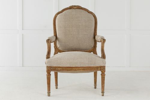 19th century carved wood chair - CATEGORY: ANTIQUE CHAIRS - DATED 19TH CENTURY