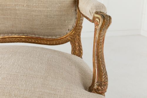 19TH CENTURY CARVED WOOD CHAIR - ADDITIONAL PHOTO 4