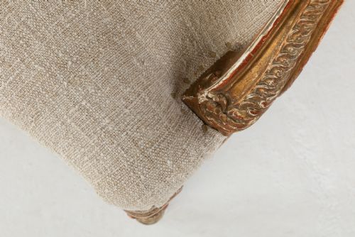 19TH CENTURY CARVED WOOD CHAIR - ADDITIONAL PHOTO 10
