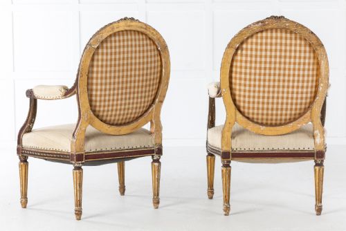 PAIR OF FRENCH ARMCHAIRS - ADDITIONAL PHOTO 2