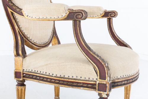 PAIR OF FRENCH ARMCHAIRS - ADDITIONAL PHOTO 9