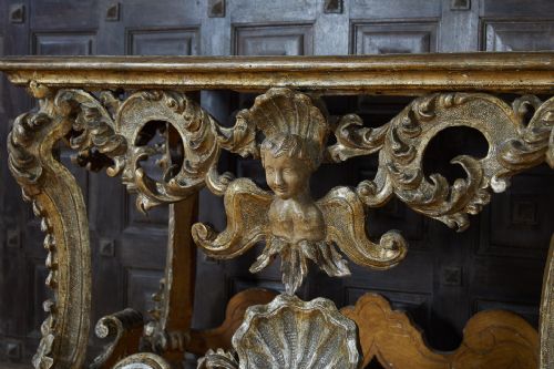 EARLY 18TH CENTURY BAROQUE CONSOLE TABLE - ADDITIONAL PHOTO 3