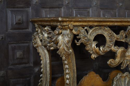 EARLY 18TH CENTURY BAROQUE CONSOLE TABLE - ADDITIONAL PHOTO 5
