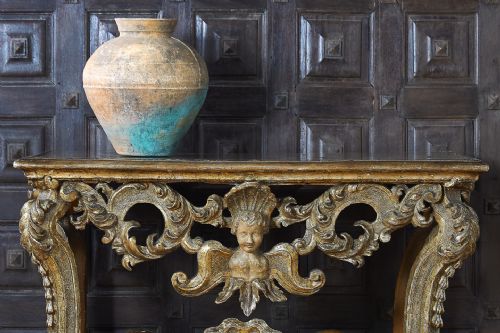 EARLY 18TH CENTURY BAROQUE CONSOLE TABLE - ADDITIONAL PHOTO 7