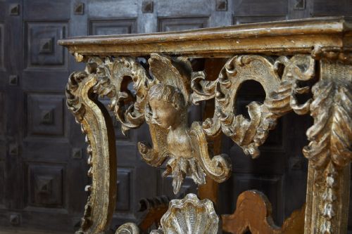 EARLY 18TH CENTURY BAROQUE CONSOLE TABLE - ADDITIONAL PHOTO 10