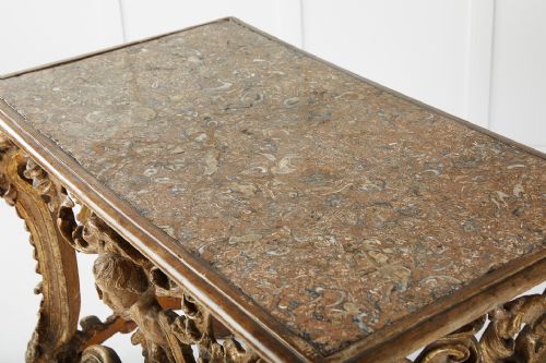 EARLY 18TH CENTURY BAROQUE CONSOLE TABLE - ADDITIONAL PHOTO 12