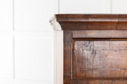 GEORGE II WALNUT TALL CHEST - ADDITIONAL PHOTO 3