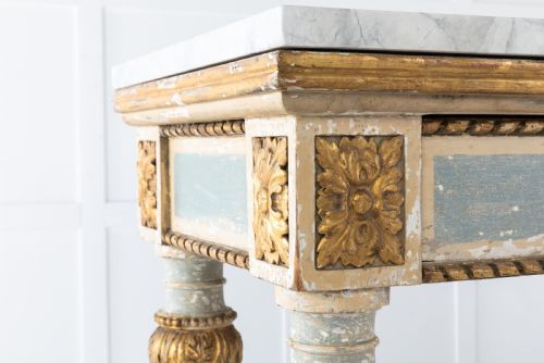 LARGE CONSOLESERVING TABLE WITH DRAWERS - ADDITIONAL PHOTO 3