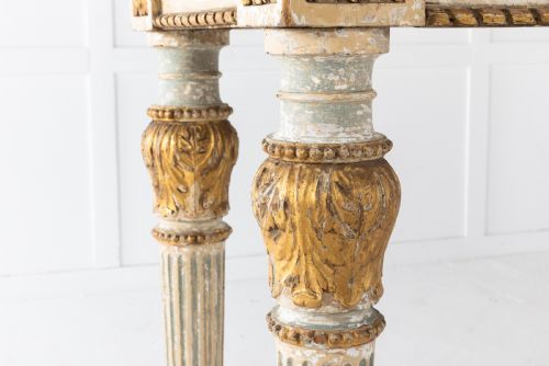 LARGE CONSOLESERVING TABLE WITH DRAWERS - ADDITIONAL PHOTO 4