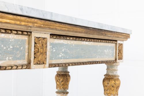 LARGE CONSOLESERVING TABLE WITH DRAWERS - ADDITIONAL PHOTO 5
