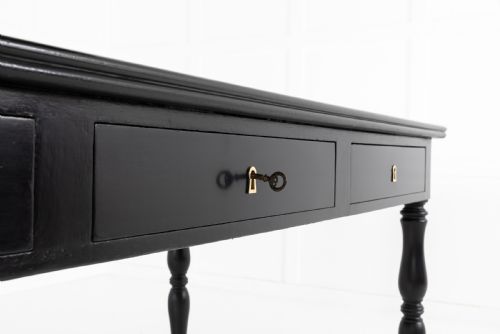 MID 20TH CENTURY EBONISED BUREAU PLAT - ADDITIONAL PHOTO 3