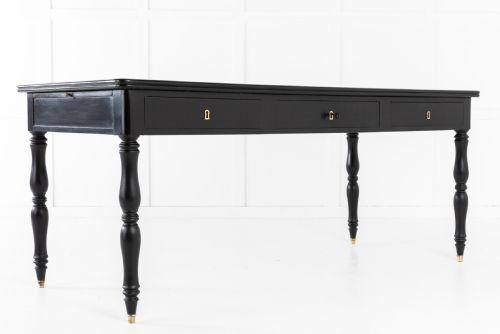 MID 20TH CENTURY EBONISED BUREAU PLAT - ADDITIONAL PHOTO 6