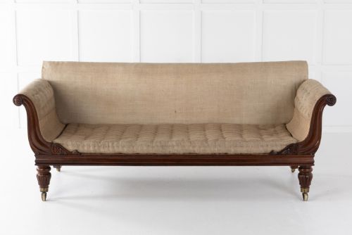 19TH CENTURY ROSEWOOD SOFA - ADDITIONAL PHOTO 1