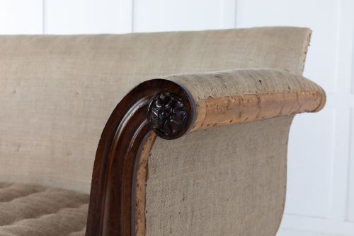 19TH CENTURY ROSEWOOD SOFA - ADDITIONAL PHOTO 4