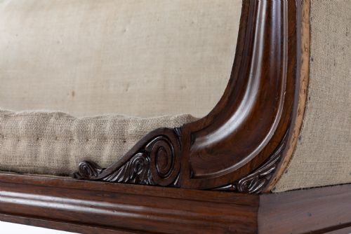 19TH CENTURY ROSEWOOD SOFA - ADDITIONAL PHOTO 5
